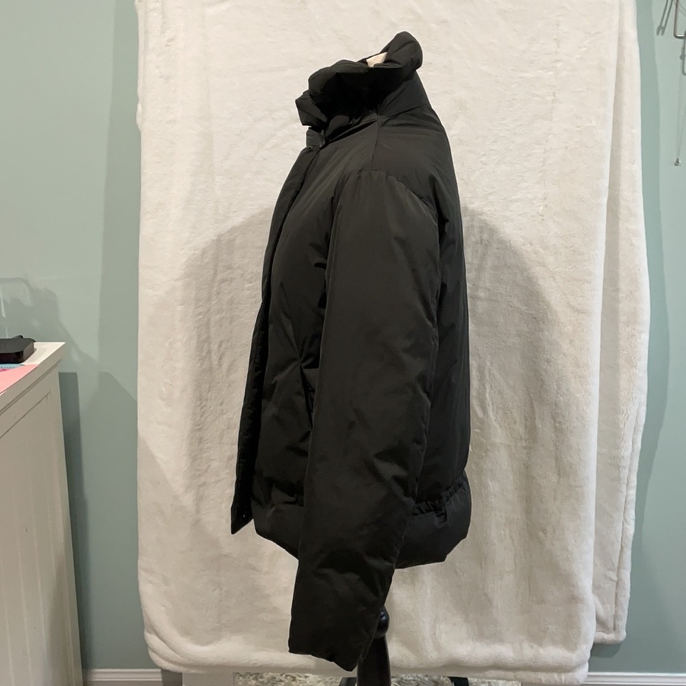 Jil Sander Tech Down Jacket Olive- Euc - image 4